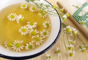 ванночки из ромашки