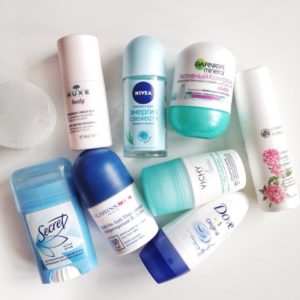 Дезодоранты и антиперспиранты