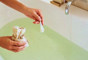 ванночки с морской солью