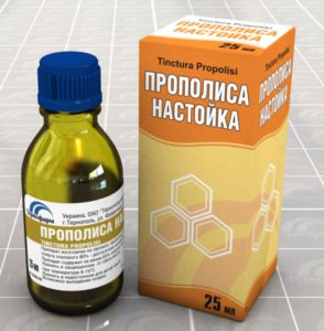 спиртовая настойка прополиса