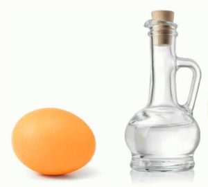 Народные рецепты с уксусом и яйцом