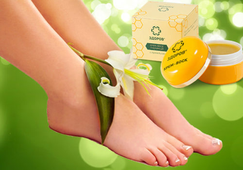 Крем-воск Здоров от грибка