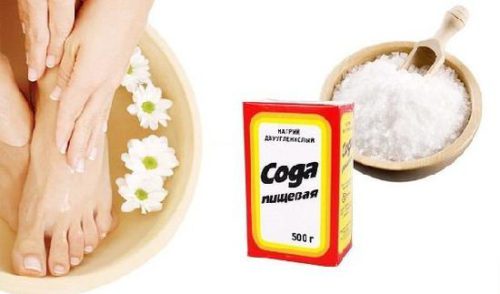Лечение грибка ногтей пищевой содой