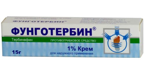 Крем от грибка Фунготербин