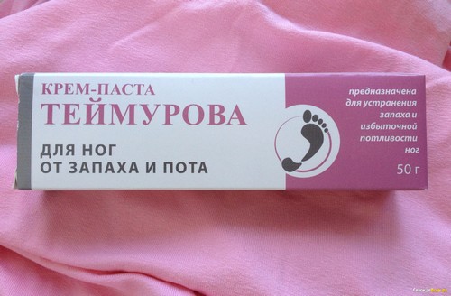Паста Теймурова от грибка ногтей